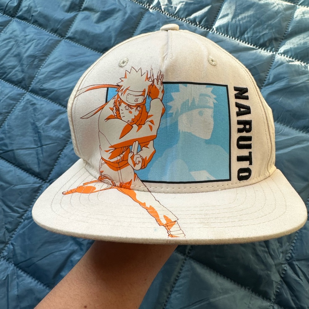 Naruto Graphic Snapback Hat